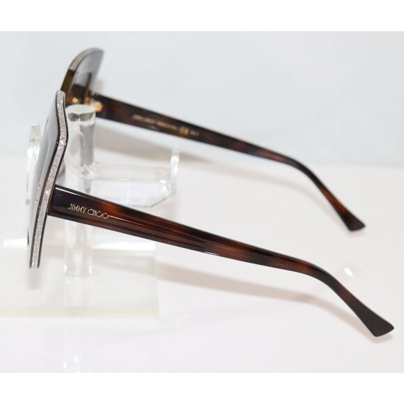 New Women\'s Oversized Jimmy Choo Havana Sunglasses 53-22-145 main image 5